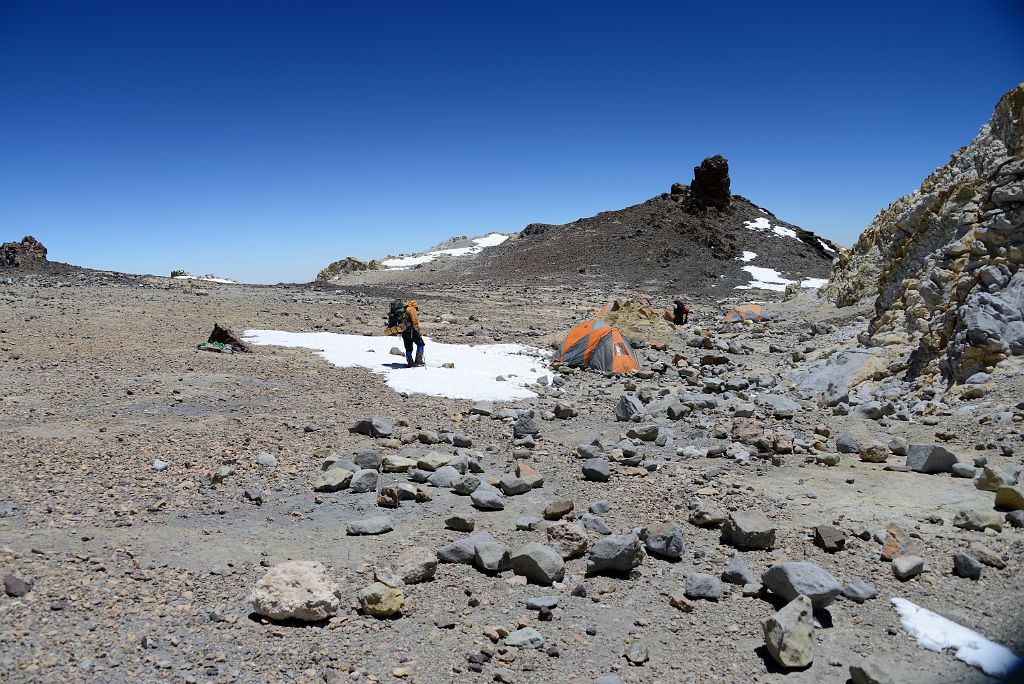 09 We Arrived At Aconcagua Camp 3 Colera 5980m After Climbing Two Hours From Camp 2 5482m